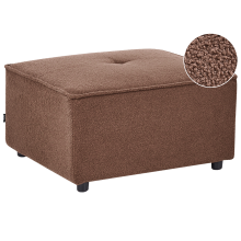 Ottoman AXEBO Boucle Brown