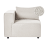 Beliani Corner Seat AXEBO Boucle Off-White 1