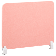 Desk Screen SPLIT 72 x 50 cm Peach Pink