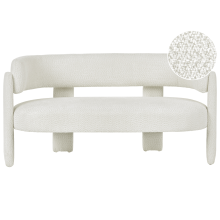 Sofa 2 Seater BUREA Chenille Off-White