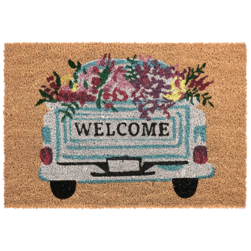 Beliani Doormat CABIAO Natural 60 x 90 cm Coir