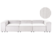 Modular Sofa 3 Seater ARDAL Off-White Corduroy