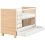Beliani Baby Cot Bed with Storage Drawer GUNNAR 60 x 120 cm White 1