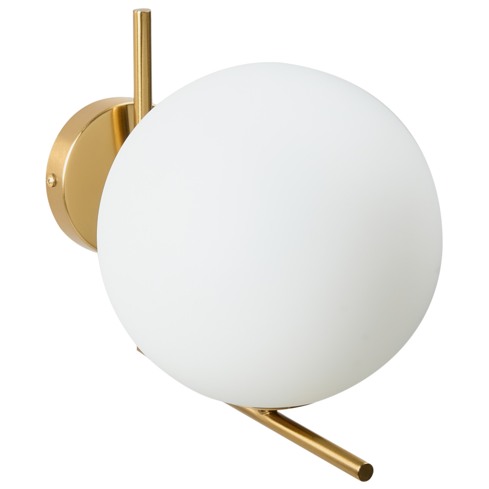 Beliani Wall Lamp Lizonne Metal Gold