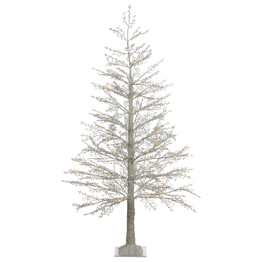 Photos - Garden & Outdoor Decoration Beliani Outdoor Decoration LED SUONTEE Christmas Tree 180 cm White 