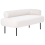Beliani Right-Hand Chaise Longue MIRMANDE Boucle Off-White 5