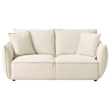 Sofa 3 Seater KUNES Fabric Beige