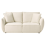 Beliani Sofa 3 Seater KUNES Fabric Beige 1