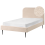 Beliani Bed Boucle FLAYAT 120 x 200 cm (EU Small Double) Light Beige 1