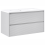 Beliani Wall Mounted Vanity Unit with Basin BAHIA Grey 1