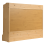Beliani Wall-Mounted Dish Rack MADELEINE Bamboo Light Brown 5