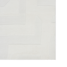 Rug GINGERA Off-White 160 x 160 cm