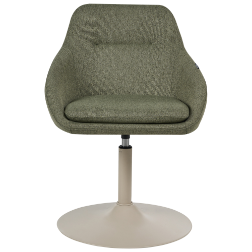 Beliani Dining Chair WESTMINISTER Fabric Light Green