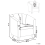 Beliani Armchair BORWICK Faux Leather Brown 3