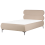 Beliani Bed Boucle LESSAY 120 x 200 cm (EU Small Double) Taupe 1