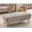 Beliani Ottoman HABO Fabric Taupe 2