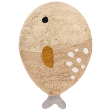 Kids Rug BLOOP Beige 80 x 120 cm Cotton