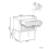 Beliani 2 Drawer Bedside Table TAURIAC Pine Wood Light Brown 3