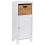 Beliani Bathroom Cabinet PACLLON 40 cm White 1