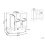 Beliani Vanity Unit PENON 60 cm Light Beige 3