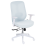 Beliani Office Chair ZELAR Fabric Light Blue 1