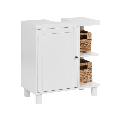 Beliani Vanity Unit PACLLON 60 cm White