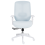 Beliani Office Chair ZELAR Fabric Light Blue 4