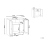 Beliani Vanity Unit ATJONI 60 cm Grey 3
