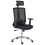 Beliani Office Chair ENSO Fabric Black 1