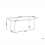 Beliani Conference Table TOLENTINO 90 cm 180 cm Travertine Effect 3