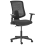 Beliani Office Chair SERO Fabric Black 1