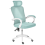 Beliani Office Chair SERANEV Mint Green 1