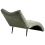 Beliani Chaise Longue QUILLY Corduroy Green 6