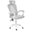 Beliani Office Chair SERANEV Light Grey 1