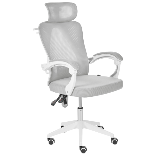 Beliani Office Chair SERANEV Light Grey