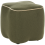 Beliani Pouffe JUNO Fabric Green 1