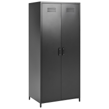 Storage Unit VARNA Metal Black