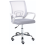 Beliani Office Chair SOLID Light Grey 1