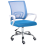 Beliani Office Chair SOLID Blue 4
