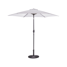 Market Parasol 266 cm VARESE Light Grey