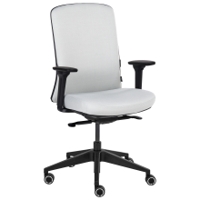 Office Chair KAMILON Fabric Light Grey