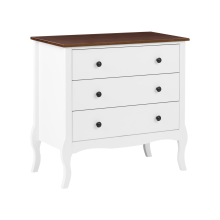 3 Drawer Chest NUNDLE White