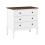 Beliani 3 Drawer Chest NUNDLE White 1