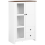 Beliani Display Cabinet PIMBA 80 cm White 1
