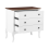Beliani 3 Drawer Chest NUNDLE White 4