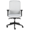 Beliani Office Chair KAMILON Fabric Light Grey 4