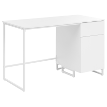 Home Office Desk LEXTON 120 cm 60 cm White
