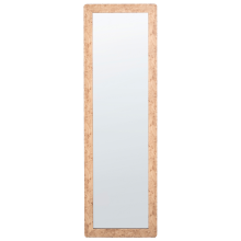 Wall Mirror GALAN 50 cm 160 cm Light Brown