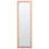 Beliani Wall Mirror GALAN 50 cm 160 cm Light Brown 1
