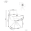 Beliani Dining Chair Swivel CORBIE Fabric Beige 3